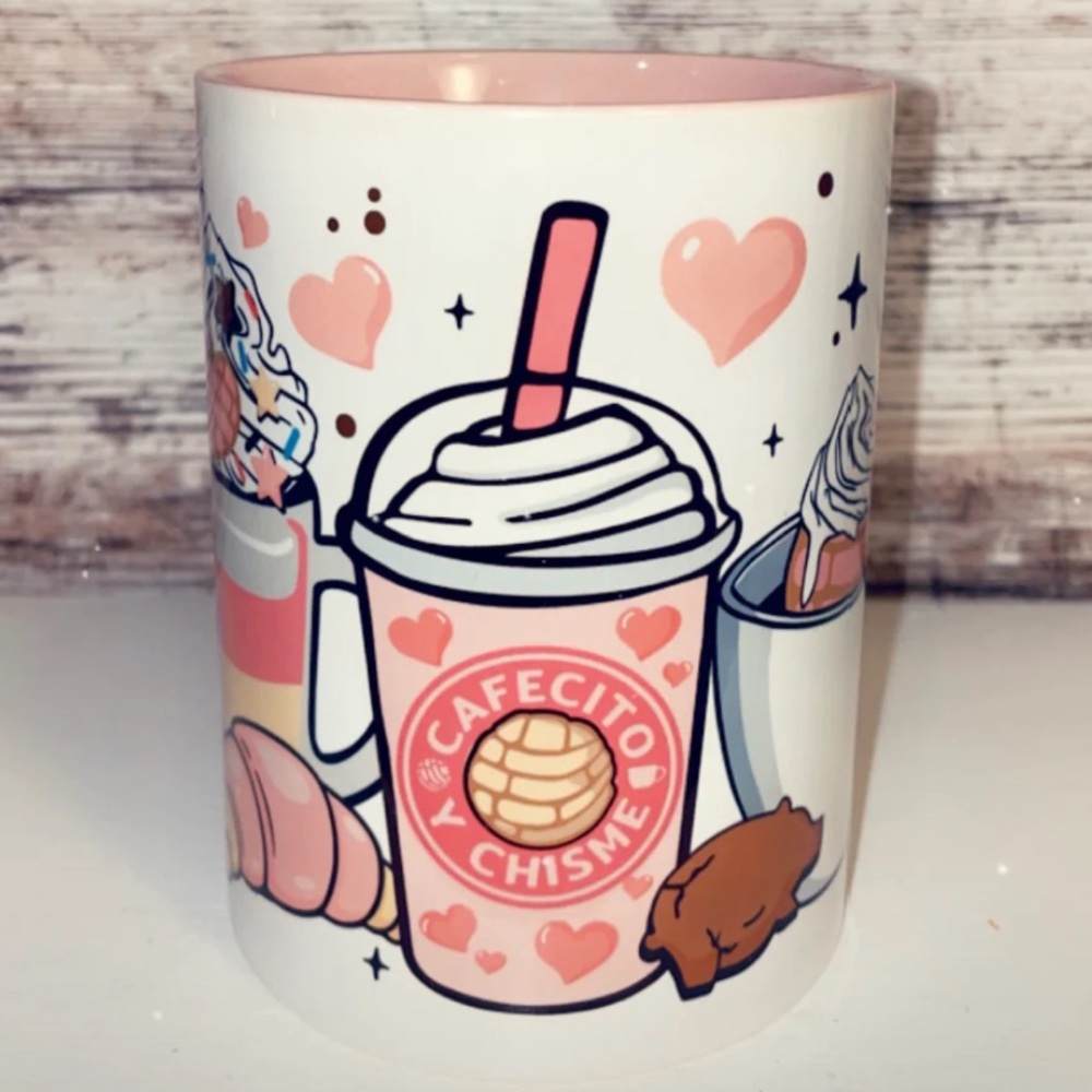 Cafecito y Chisme Cogfee Mug 15oz
